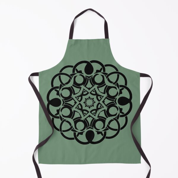 Item preview, Geometric Mandala Ornamental Blk designed and sold by UrbanPrts.