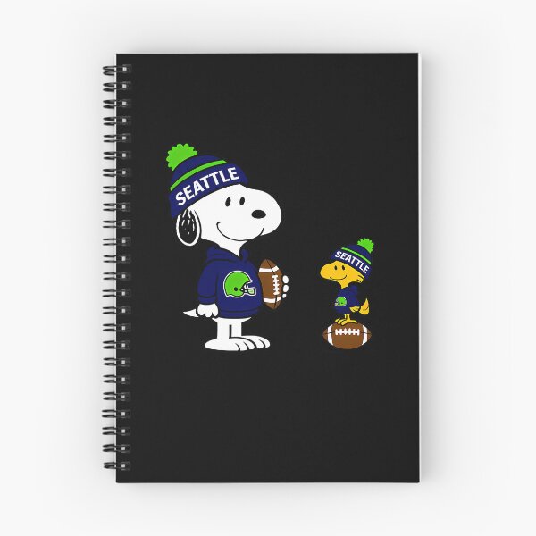 Item preview, Seattle Seahawks Snoopy And Woodstock Football designed and sold by Dandyefendy8.