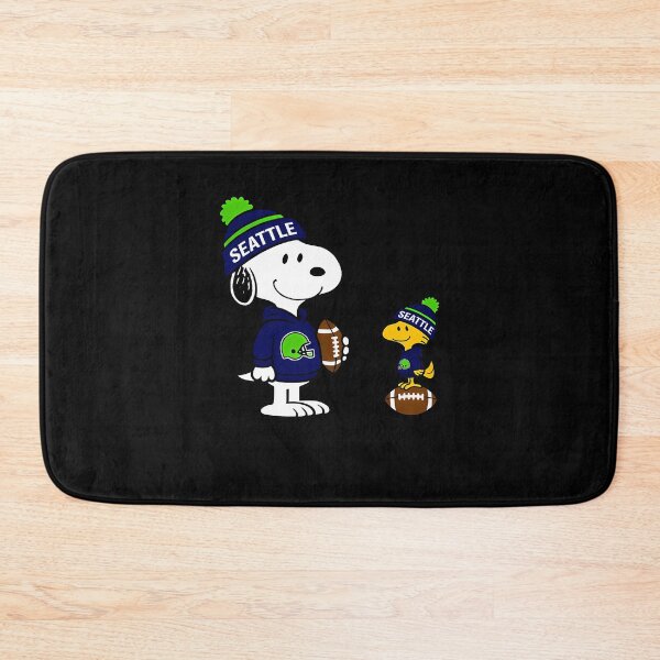 Item preview, Seattle Seahawks Snoopy And Woodstock Football designed and sold by Dandyefendy8.