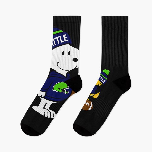 Item preview, Seattle Seahawks Snoopy And Woodstock Football designed and sold by Dandyefendy8.