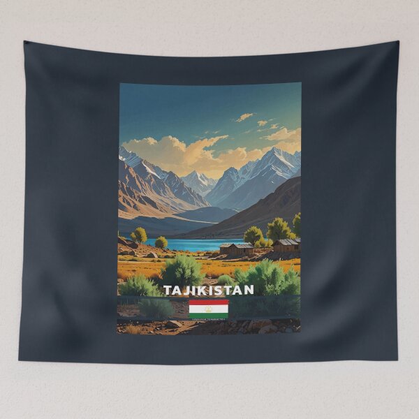 Item preview, Tajikistan Travel  designed and sold by Thistle-TShop.