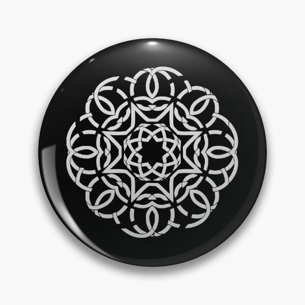Item preview, Interlaced Geometric Wht designed and sold by UrbanPrts.