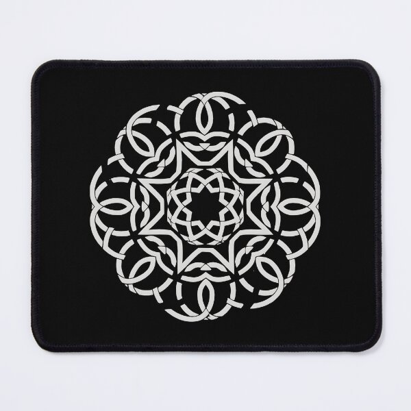 Item preview, Interlaced Geometric Wht designed and sold by UrbanPrts.