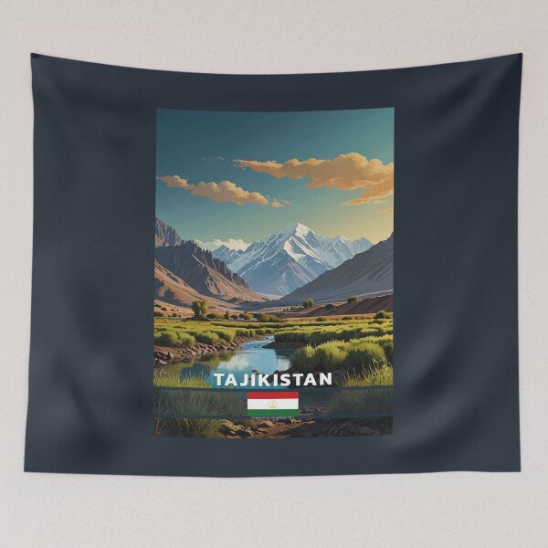 Item preview, Tajikistan Travel  designed and sold by Thistle-TShop.