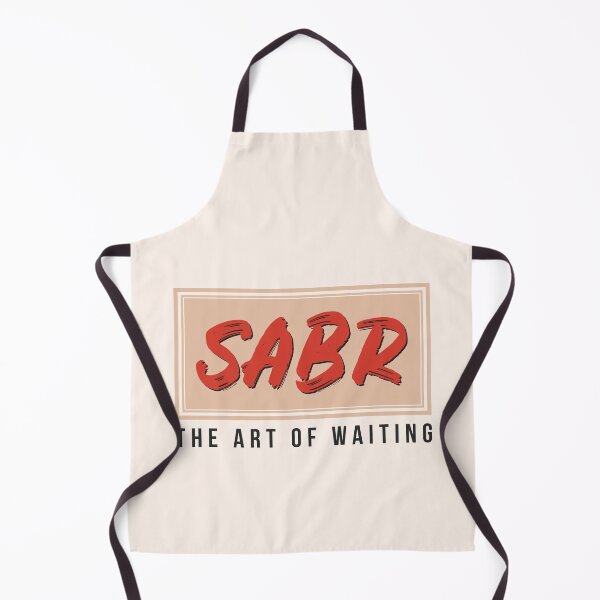 Item preview, Sabr: The Art of Waiting - Modern Minimalist Islamic Quote Art designed and sold by Miniature Store.