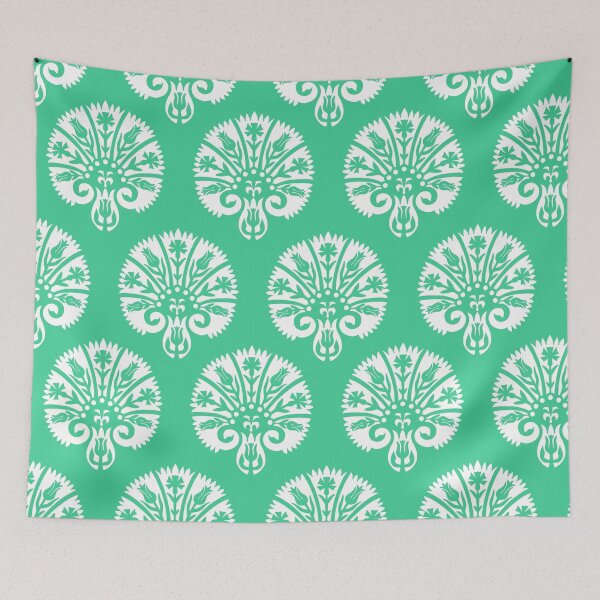 Item preview, Blocked Vibe-Aqua Jade designed and sold by Fabricatemyart.