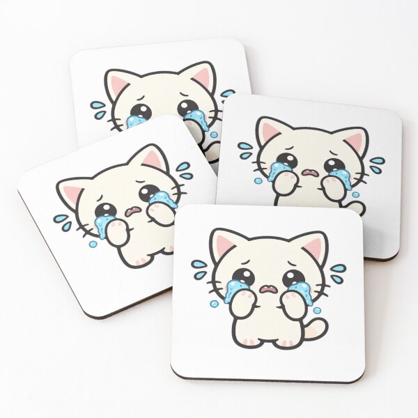 Item preview, Cute Crying Cat designed and sold by TinyEmotionCo.