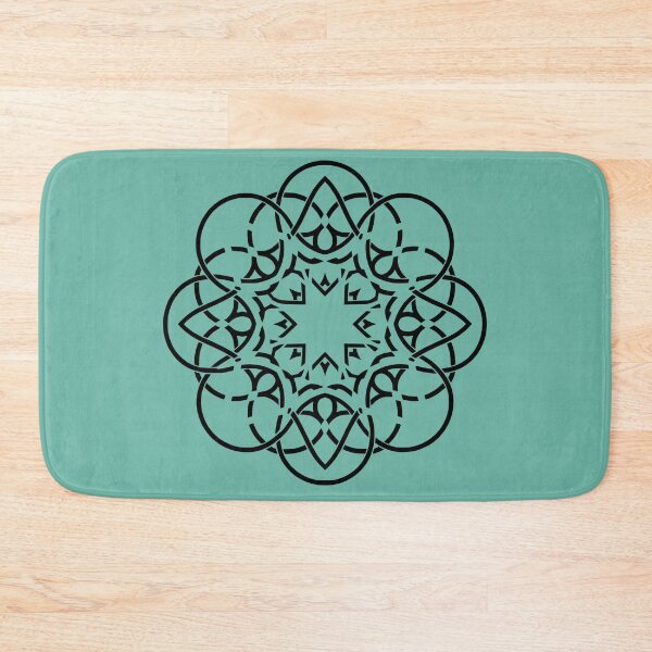 Item preview, Star Ornamental Mandala Blk designed and sold by UrbanPrts.