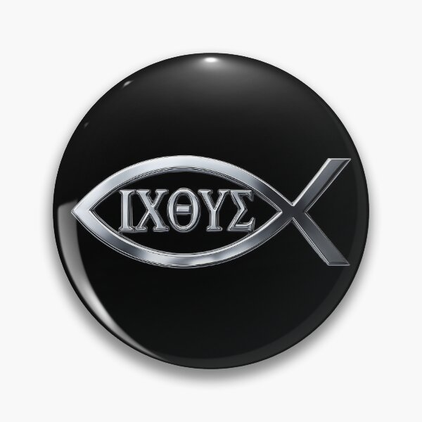 Item preview, Christian Jesus Fish Symbol Ichthys designed and sold by Praytastic.