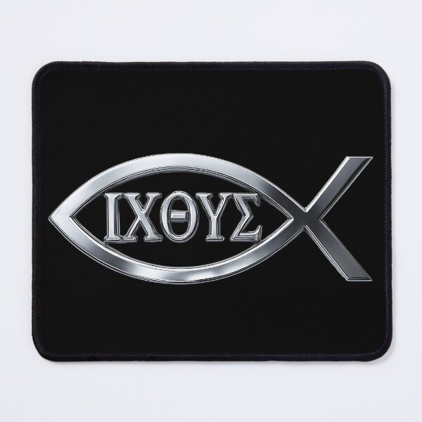 Item preview, Christian Jesus Fish Symbol Ichthys designed and sold by Praytastic.