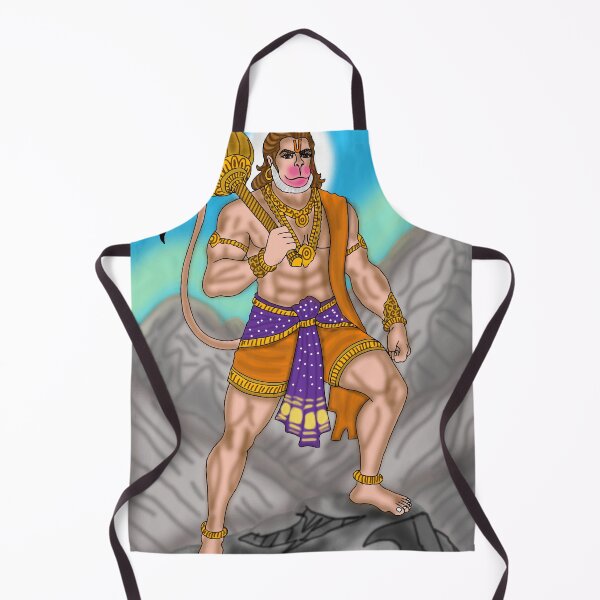 Item preview, Bajrangbali Hanuman Art Design – Symbol of Courage and Devotion designed and sold by Harshit_Digital_Arts.