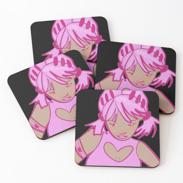 Item preview, Y2K Girl Online - Pink hair Y2K Girl Cartoon Character Art  designed and sold by SweetLittleSins.