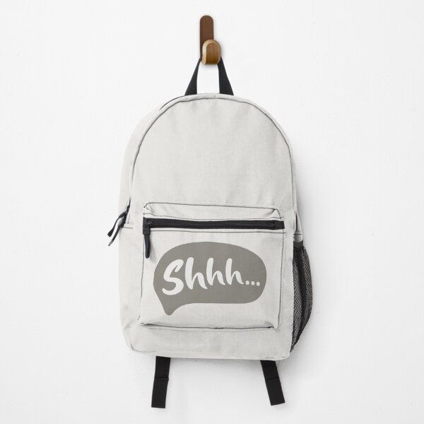 Item preview, Shhh... Minimalist Silent Focus & Deep Work Speech Bubble Art designed and sold by Miniature Store.