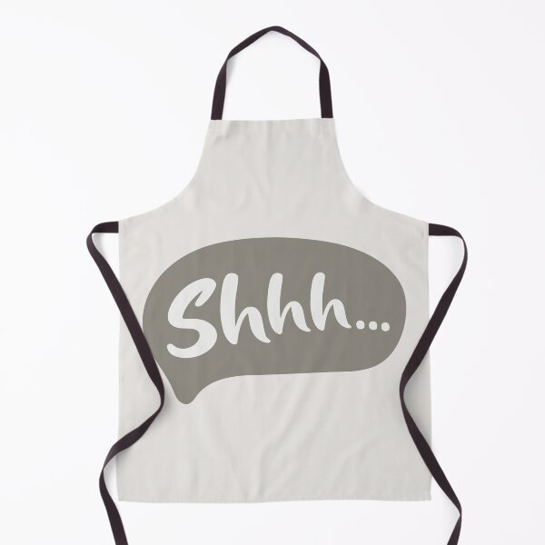 Item preview, Shhh... Minimalist Silent Focus & Deep Work Speech Bubble Art designed and sold by Miniature Store.