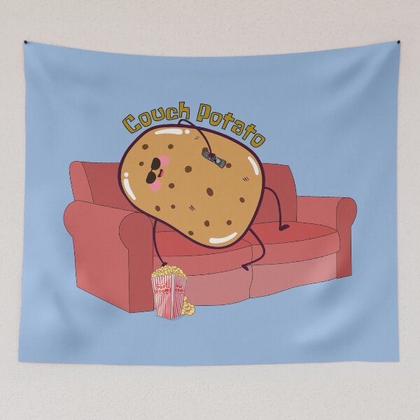 Item preview, Couch Potato – Lazy Potato Watching TV designed and sold by Naya Fankar .