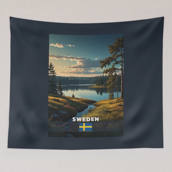 Item preview, Sweden Travel  designed and sold by Thistle-TShop.