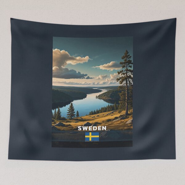 Item preview, Sweden Travel  designed and sold by Thistle-TShop.
