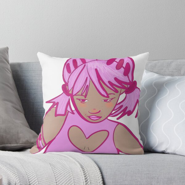 Item preview, Y2K Girl Online - Pink hair Y2K Girl Cartoon Character Art designed and sold by SweetLittleSins.