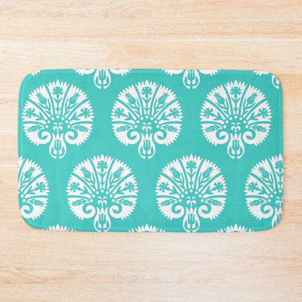 Item preview, Blocked Vibe-cyan-teal designed and sold by Fabricatemyart.