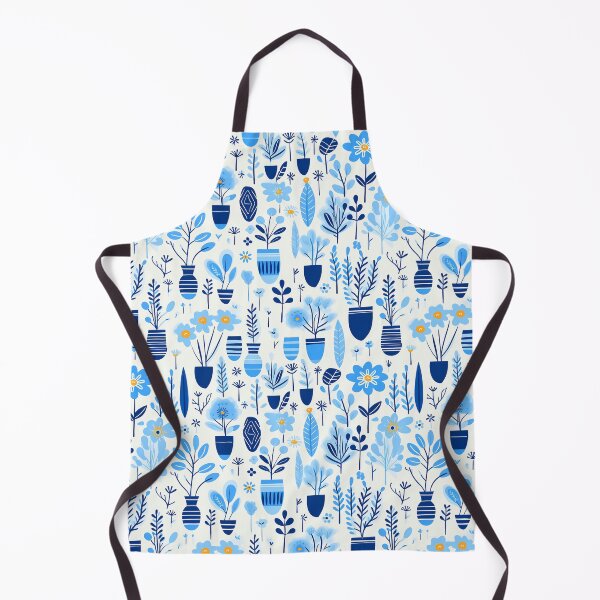 Item preview, Blue Florals 10 designed and sold by Dawne's Designs.