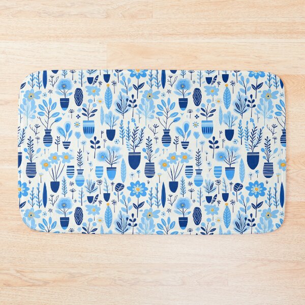 Item preview, Blue Florals 10 designed and sold by Dawne's Designs.