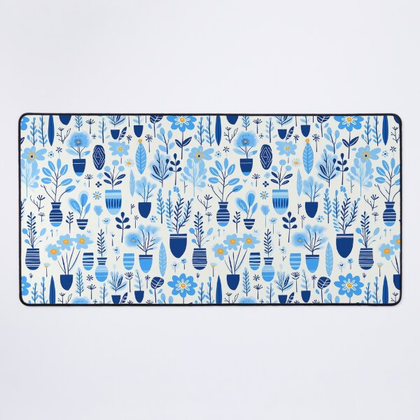Item preview, Blue Florals 10 designed and sold by Dawne's Designs.