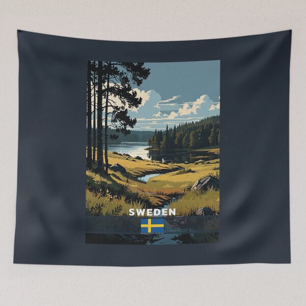 Item preview, Sweden Travel  designed and sold by Thistle-TShop.