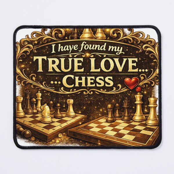 Item preview, True love...Chess- Funny Chess player gift designed and sold by BlessedKaren.