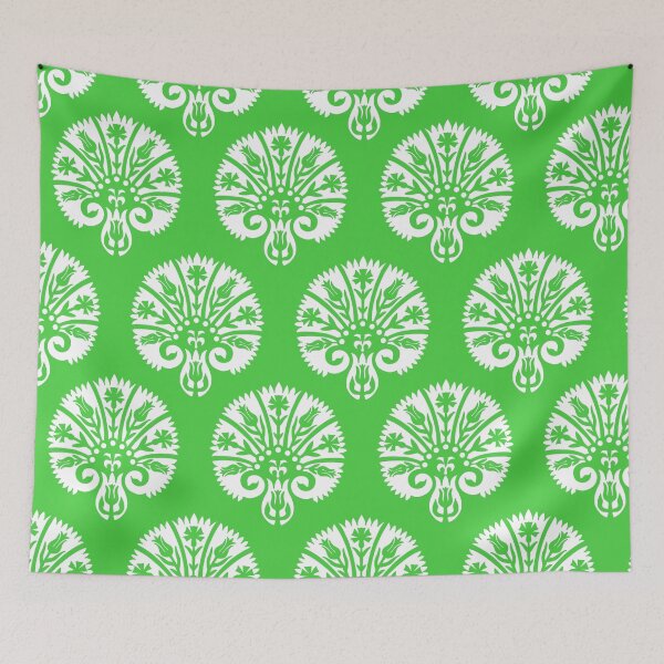 Item preview, Blocked Vibe-Emerald Leaf Green designed and sold by Fabricatemyart.