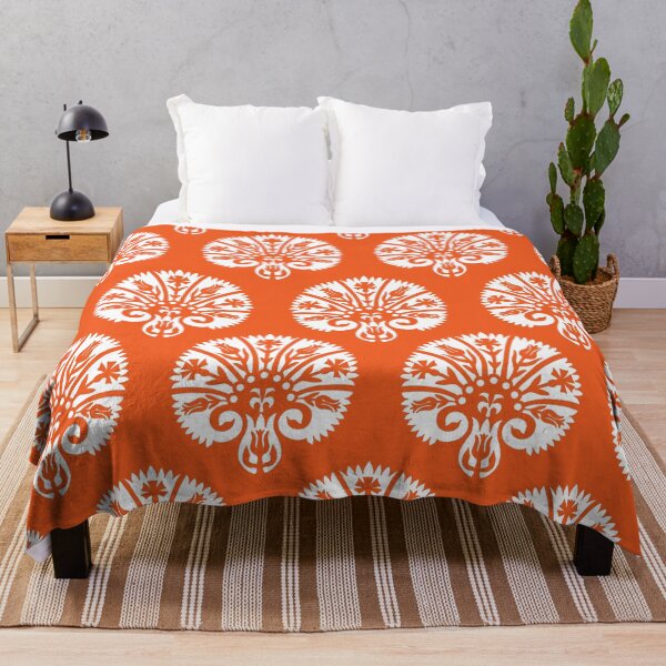 Item preview, Blocked Vibe-Fiery Orange designed and sold by Fabricatemyart.