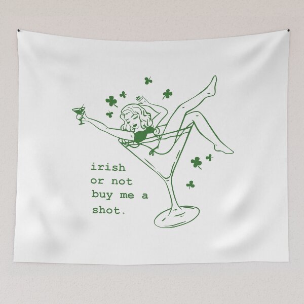 Item preview, Irish Or Not Buy Me A Shot Funny St Patricks Day designed and sold by gfwhdteaganwu.