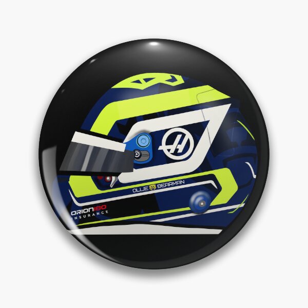 Item preview, Oliver Bearman F1 Helmet 2026 designed and sold by Pink Polar F1.