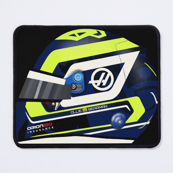 Item preview, Oliver Bearman F1 Helmet 2026 designed and sold by Pink Polar F1.