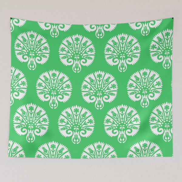 Item preview, Blocked Vibe-Mint Verdure Green designed and sold by Fabricatemyart.