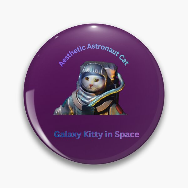 Item preview, Aesthetic Cat Space Explorer designed and sold by ArtistMadrid.