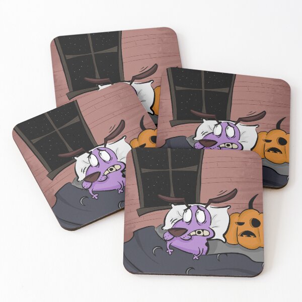 Item preview, Courage The Cowardly Dog print designed and sold by CourageETC.