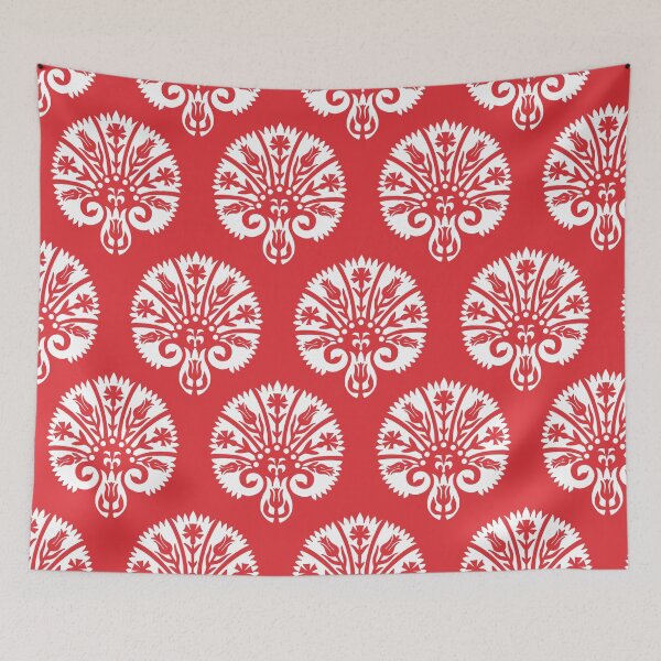 Item preview, Blocked Vibe-Red  designed and sold by Fabricatemyart.