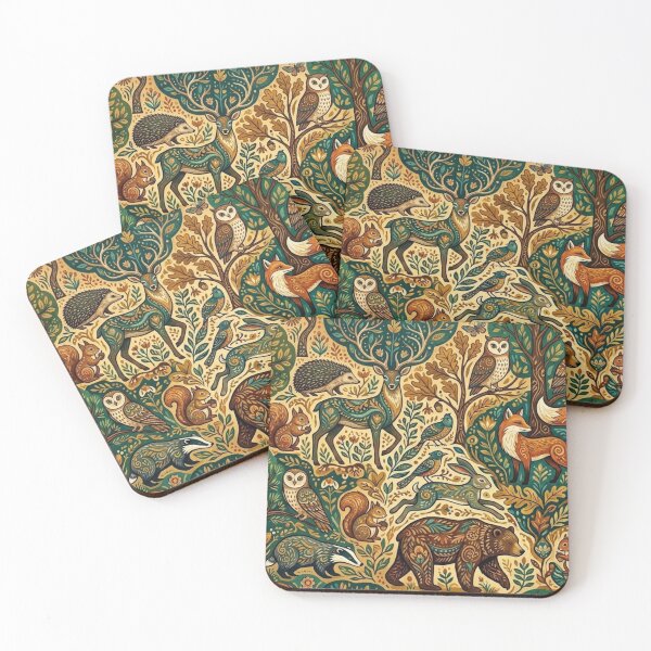 Item preview, Forest Animals Artwork designed and sold by HeyyItsNikki.