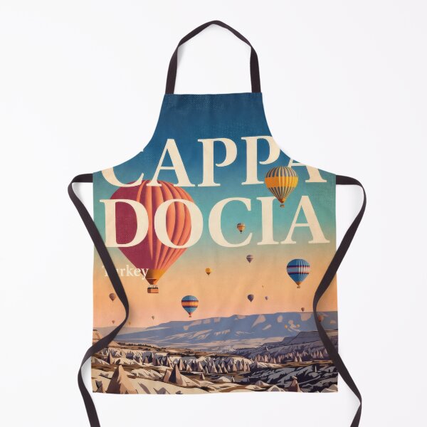 Item preview, Cappadocia Turkey Vintage Travel Wall Art designed and sold by Atlas Poster Co..