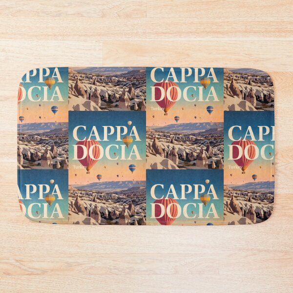 Item preview, Cappadocia Turkey Vintage Travel Wall Art designed and sold by Atlas Poster Co..