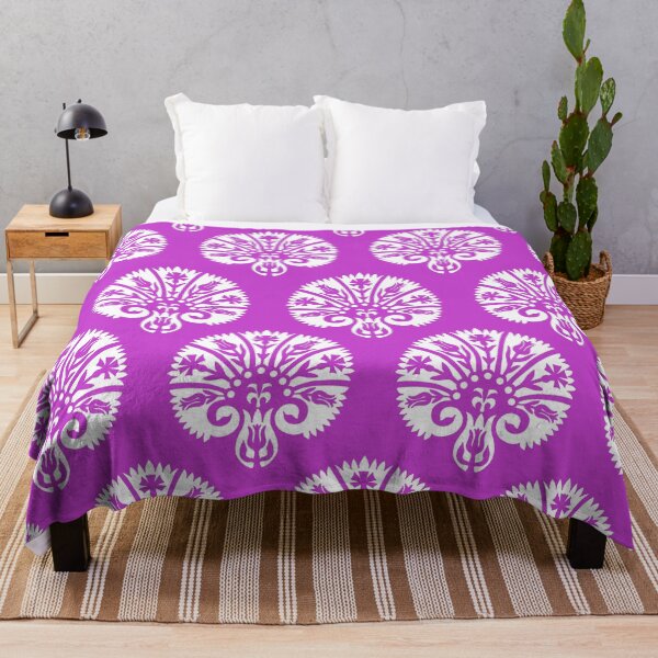 Item preview, Blocked Vibe-vivid magenta-violet designed and sold by Fabricatemyart.