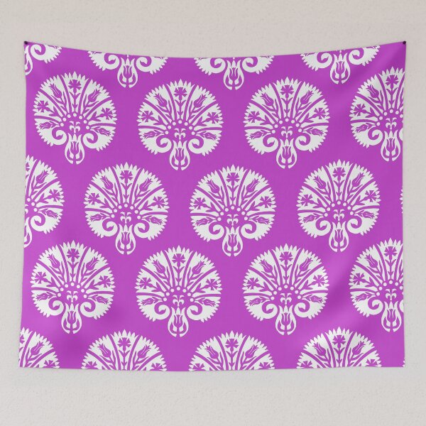 Item preview, Blocked Vibe-vivid magenta-violet designed and sold by Fabricatemyart.