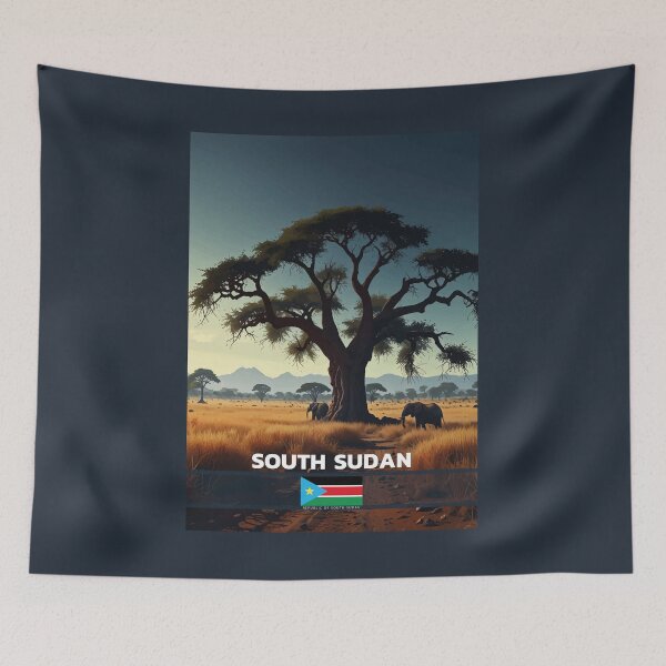 Item preview, South Sudan Travel  designed and sold by Thistle-TShop.