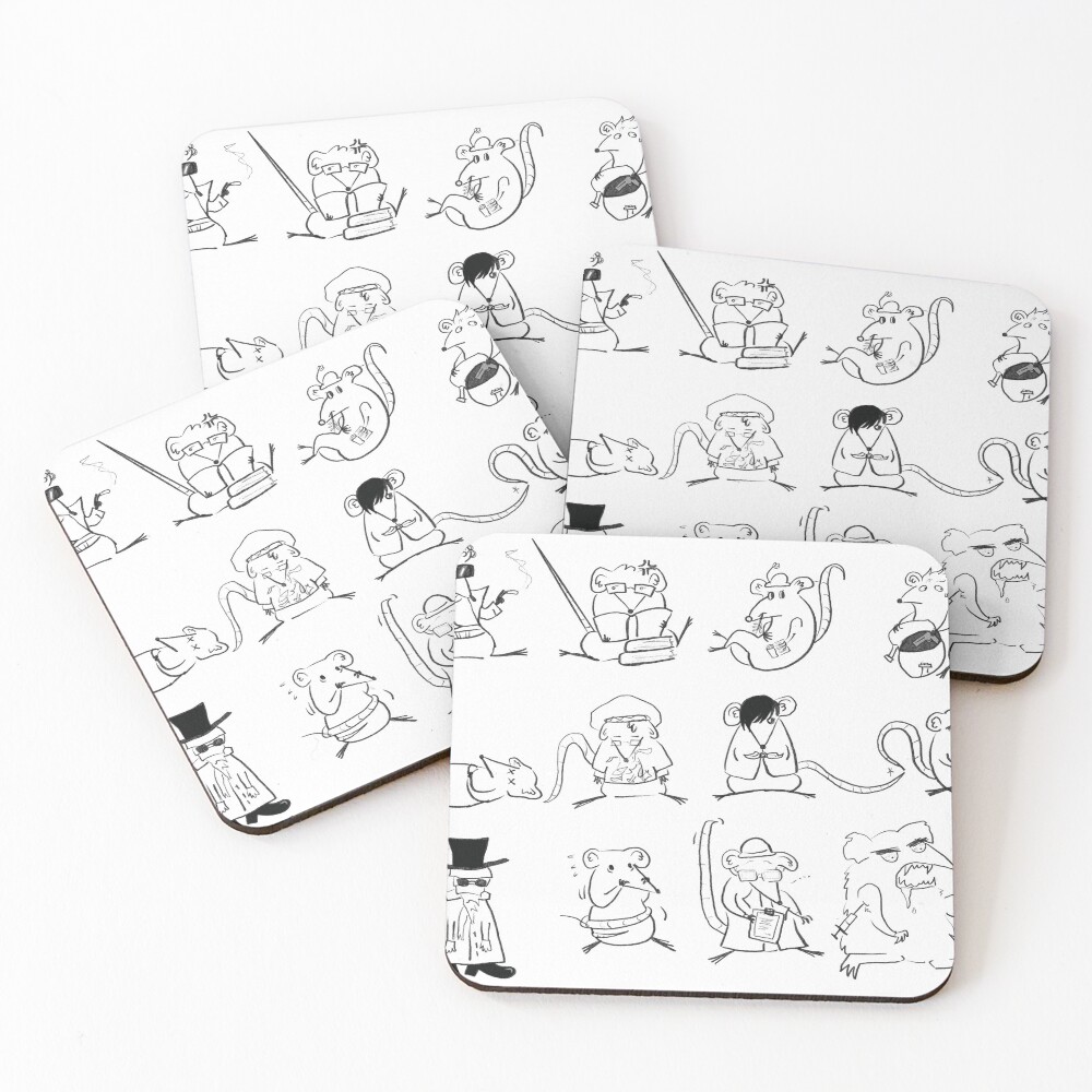 Item preview, Coasters (Set of 4) designed and sold by CourageETC.