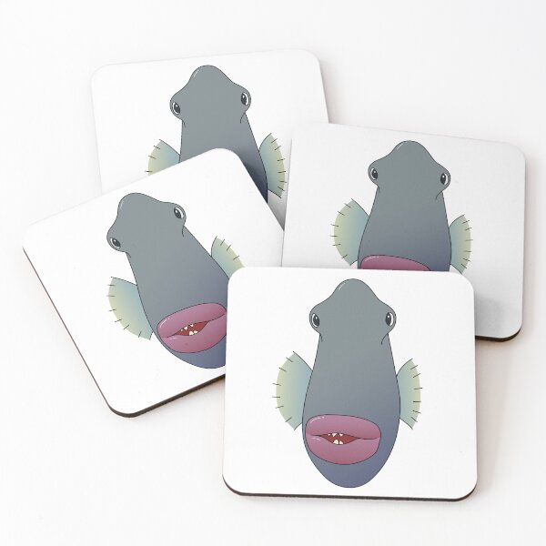 Item preview, Long face with big lips fish designed and sold by Birph.20.Draw.