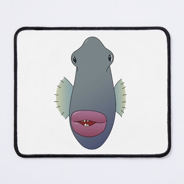 Item preview, Long face with big lips fish designed and sold by Birph.20.Draw.