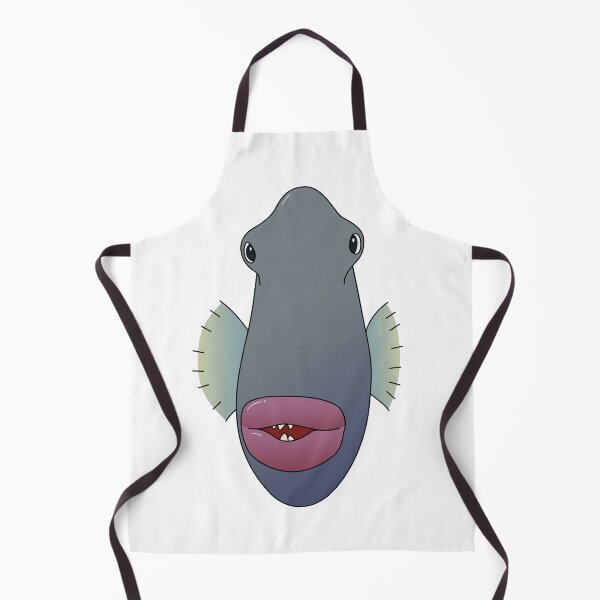Item preview, Long face with big lips fish designed and sold by Birph.20.Draw.