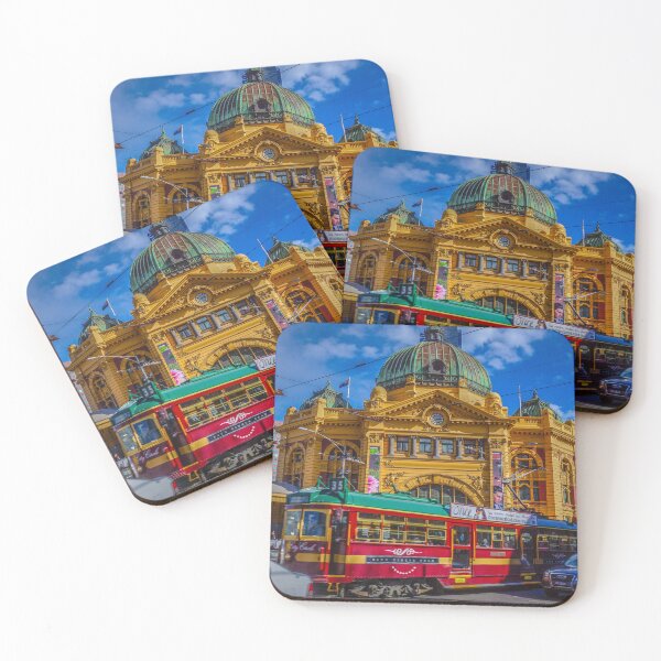 Item preview, The City Circle Tram at Flinders Street Station designed and sold by Steven Jodoin.