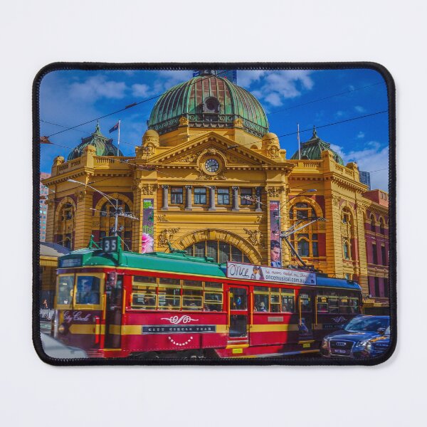 Item preview, The City Circle Tram at Flinders Street Station designed and sold by Steven Jodoin.
