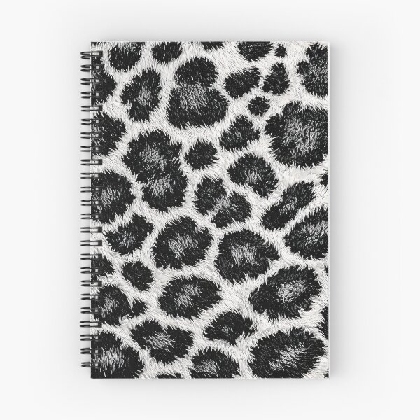 Item preview, Black and White Leopard Print – Faux Fur Animal Pattern Art designed and sold by Kaleidoscope Print.